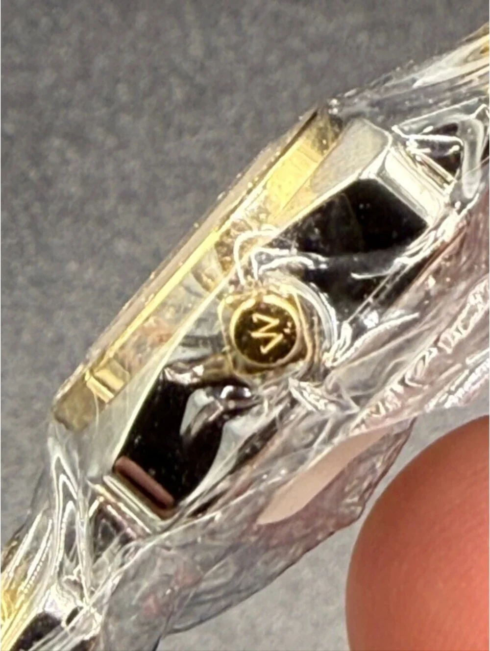JBW Women's Two-Tone Gold and Silver Bracelet Watch with Crystal Accents